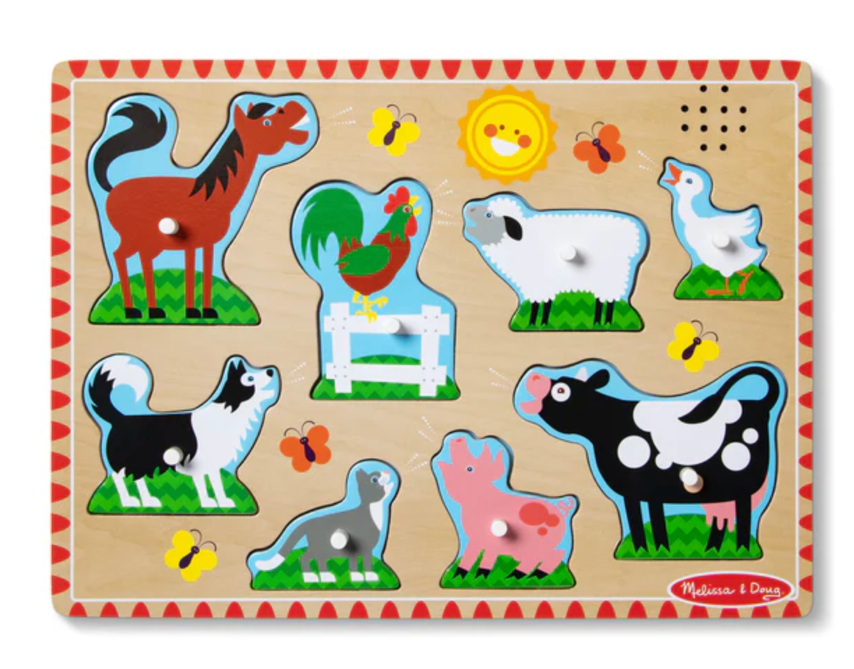 Farm Animals Sound Puzzle