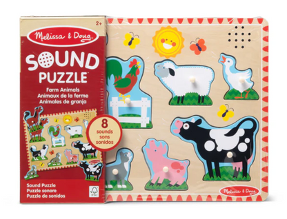 Farm Animals Sound Puzzle