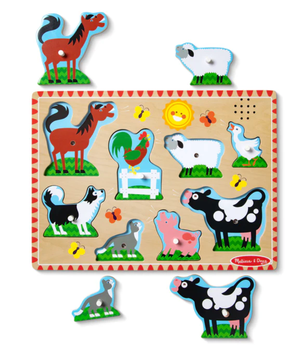 Farm Animals Sound Puzzle