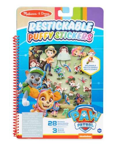 Paw Patrol Puffy Sticker Pad - Jungle