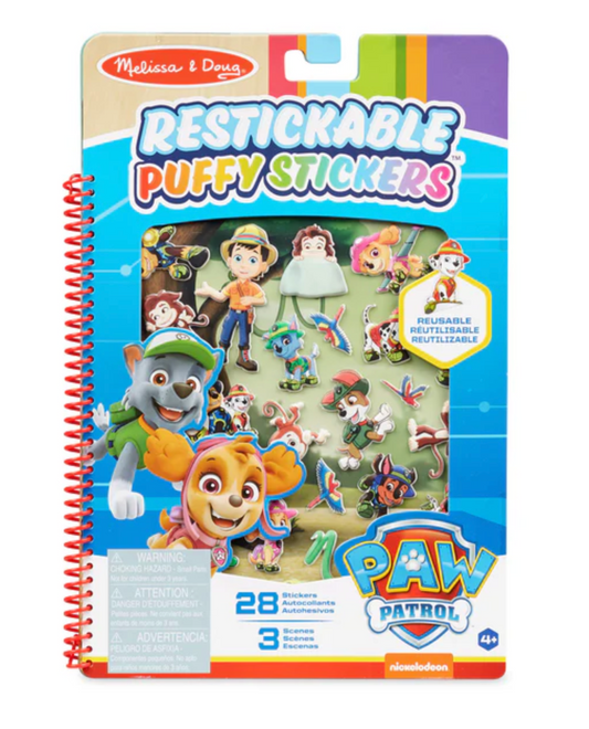 Paw Patrol Puffy Sticker Pad - Jungle