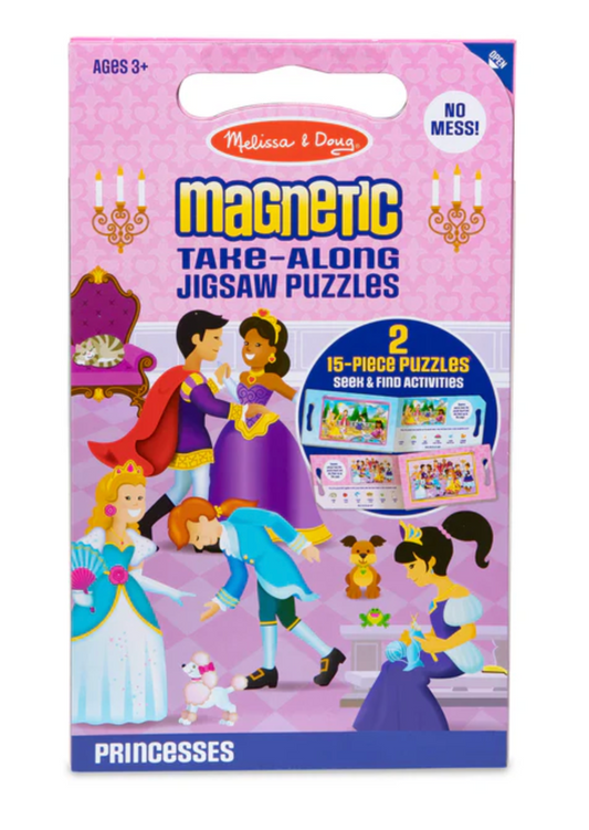 Take Along Magnetic Jigsaw Puzzle - Princesses