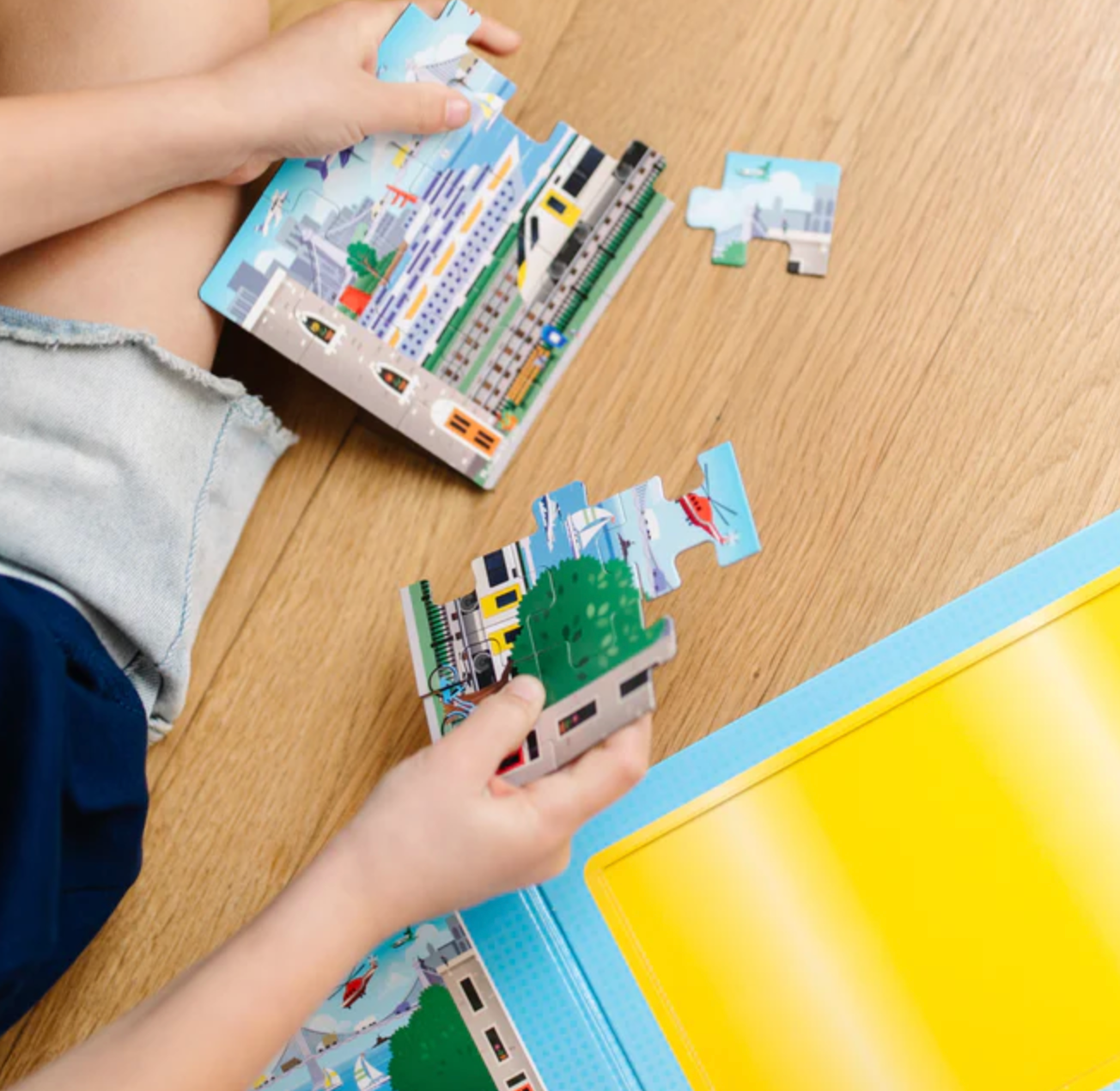 Take Along Magnetic Jigsaw Puzzle - Vehicles