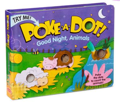 Poke-a-Dot: Good Night Animals