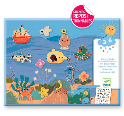 Summertime Repositionable Stickers