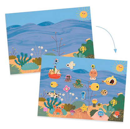 Summertime Repositionable Stickers