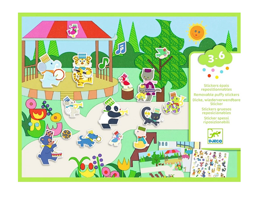 Fanfare Repositionable Stickers