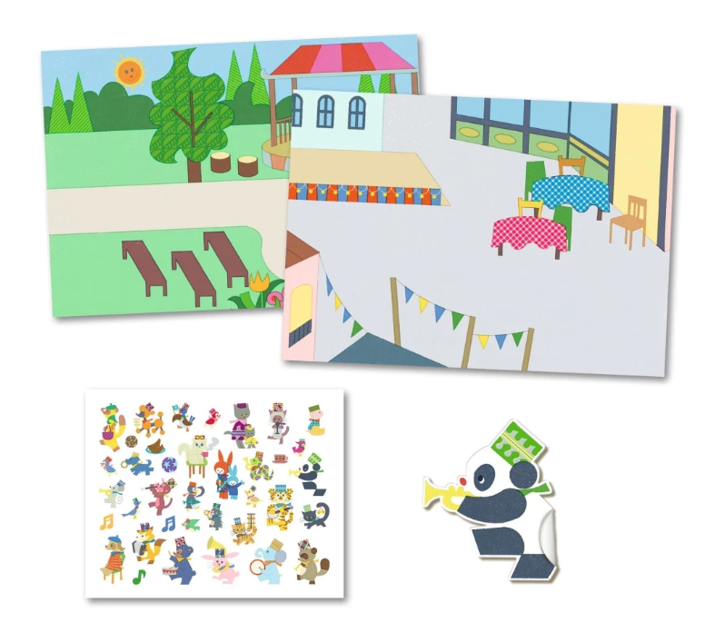 Fanfare Repositionable Stickers