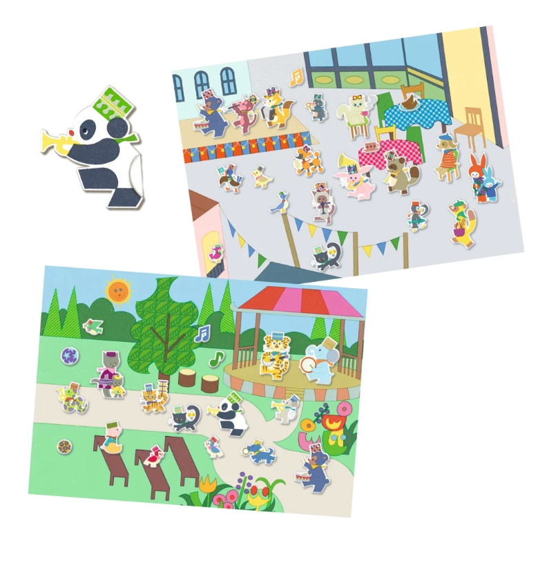 Fanfare Repositionable Stickers