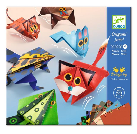 Origami Jumping Animals