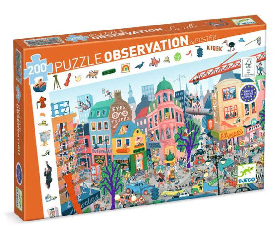The City Observation Puzzle 200pc