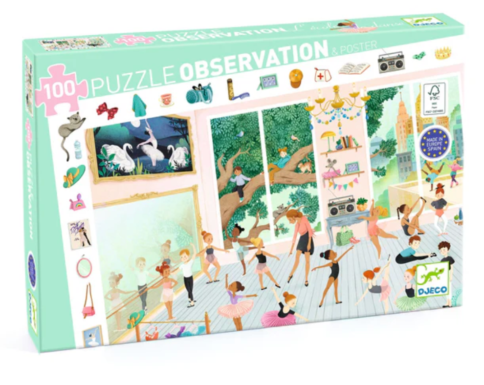 The Dance School Observation Puzzle 100pc