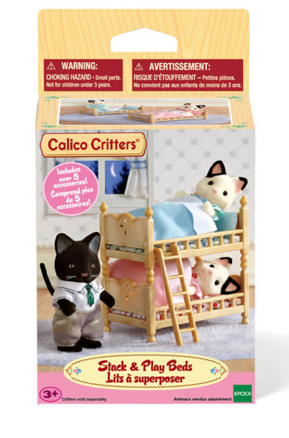 Calico Critters Stack and Play Beds