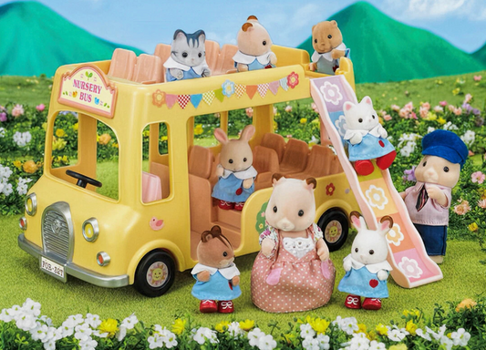 Calico Critters Nursery Double Decker Bus