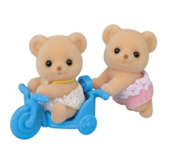 Calico Critters Biscuit Bear Twins