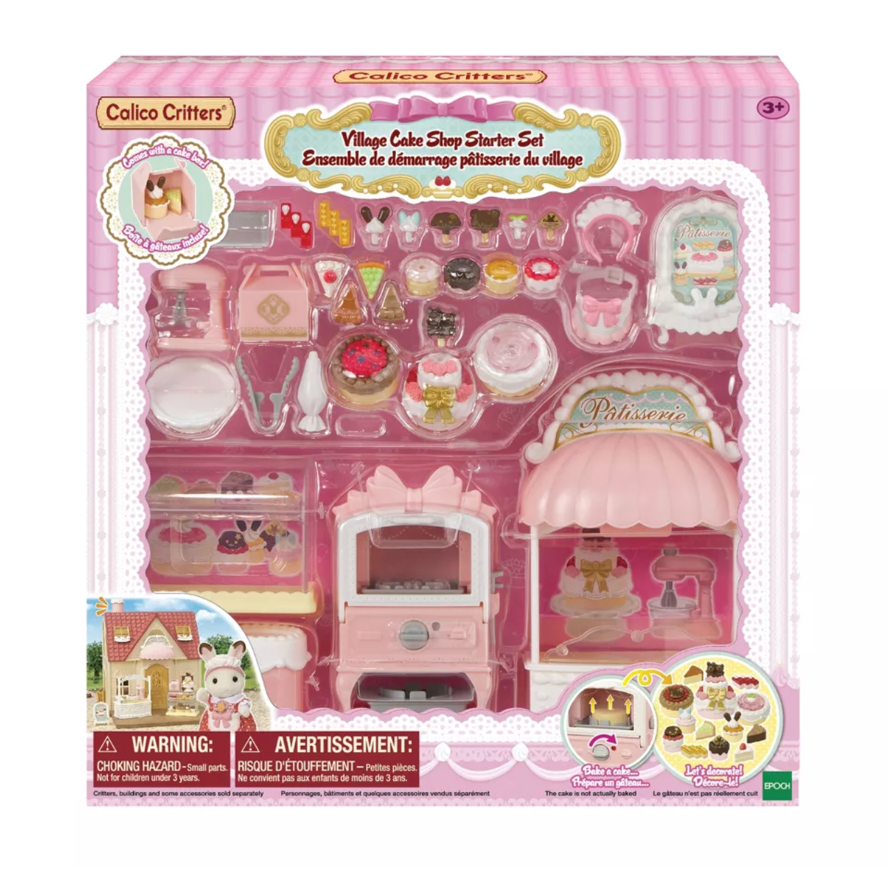 Calico Critters Village Cake Shop Starter Set