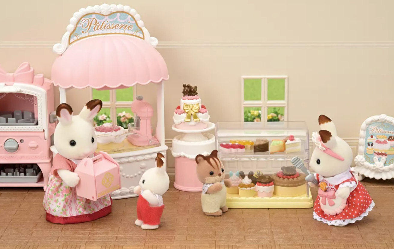 Calico Critters Village Cake Shop Starter Set