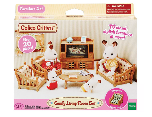 Calico Critters Comfy Living Room Set