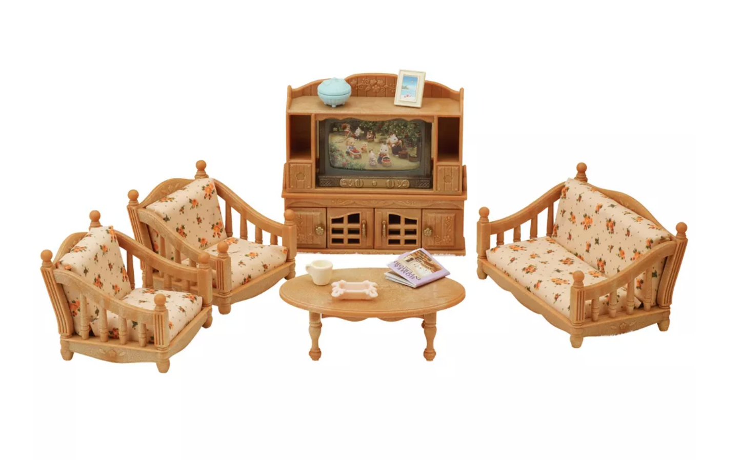 Calico Critters Comfy Living Room Set