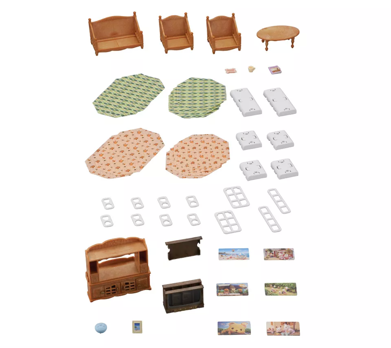 Calico Critters Comfy Living Room Set