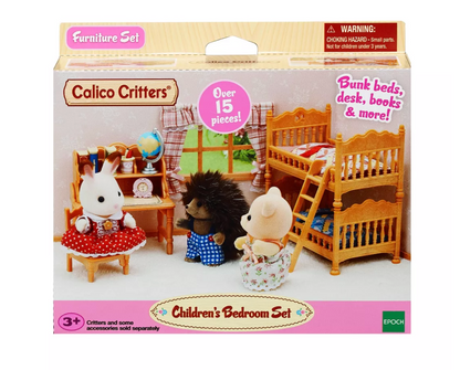 Calico Critters Children's Bedroom Set