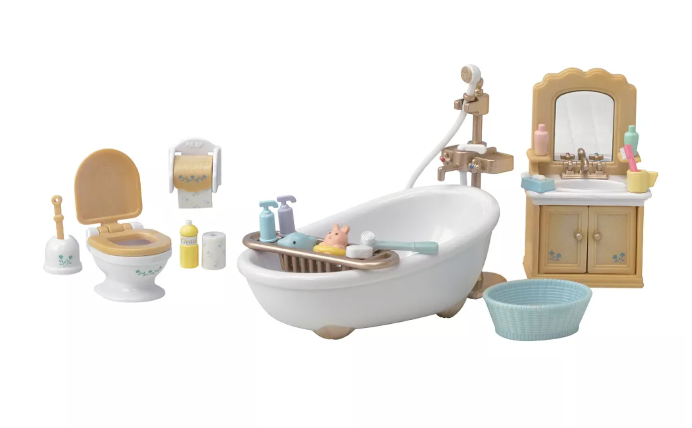 Calico Critters Country Bathroom Set
