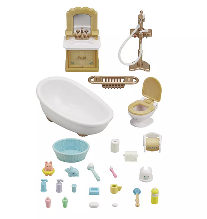 Calico Critters Country Bathroom Set
