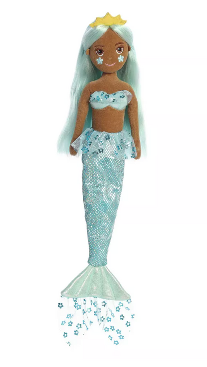 Cheeky Too Sparkles Mermaid - Aqua Fleur