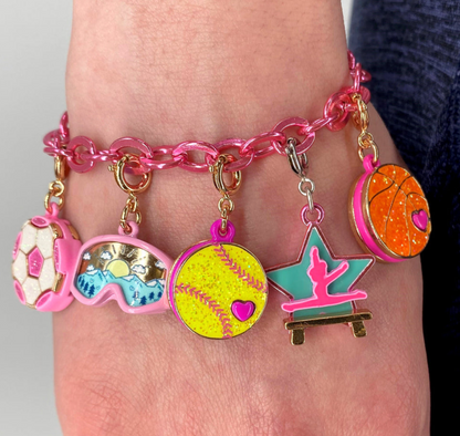 Gymnastics Girl Charm