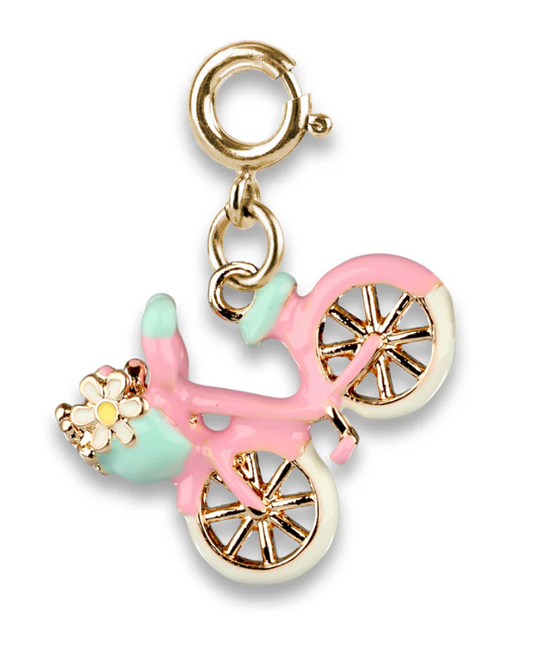 Gold Bicycle Charm