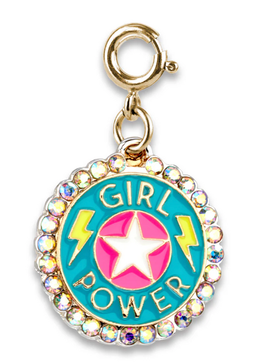 Gold Rebel Girls Girl Power Charm
