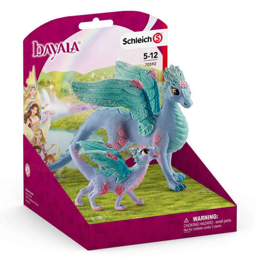 Schleich Animal - Flower Dragon and Baby