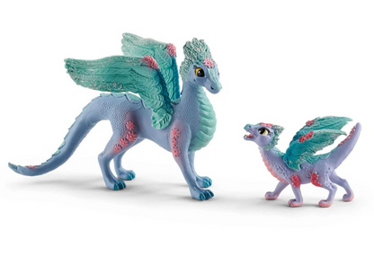 Schleich Animal - Flower Dragon and Baby