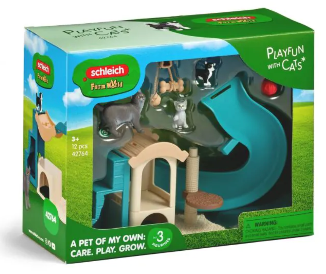 Schleich Playfun with Cats