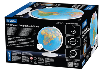 The Thames & Kosmos Illuminated Geopolitical Globe
