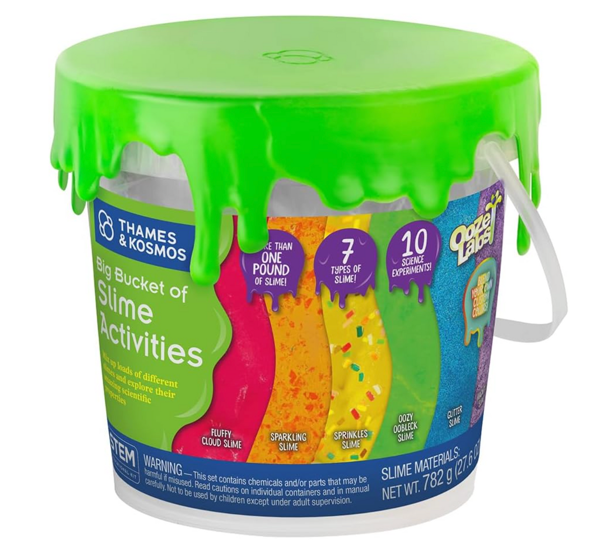 Ooze Labs: Big Bucket of Slime Activities