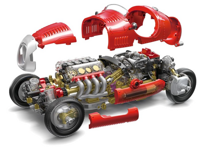 V8 Race Car