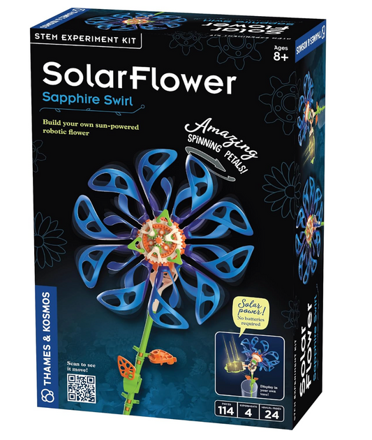 SolarFlower - Sapphire Swirl