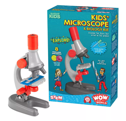 WOW in the World: Kids Microscope & Biology Kit