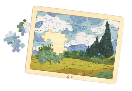 The Met Collection: Van Gogh Cypresses Puzzle