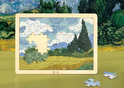 The Met Collection: Van Gogh Cypresses Puzzle