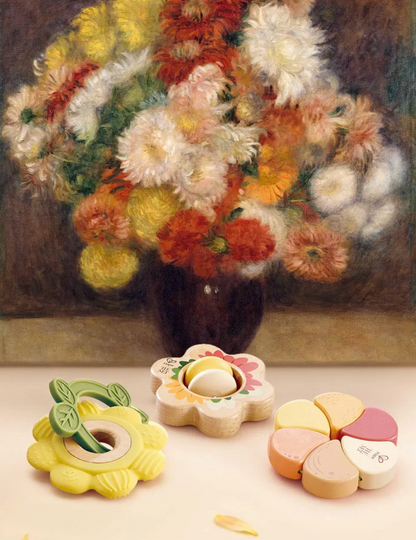 The Met Collection: Artful Flowers Rattle Trio