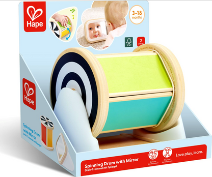 Spinning Drum with Mirror