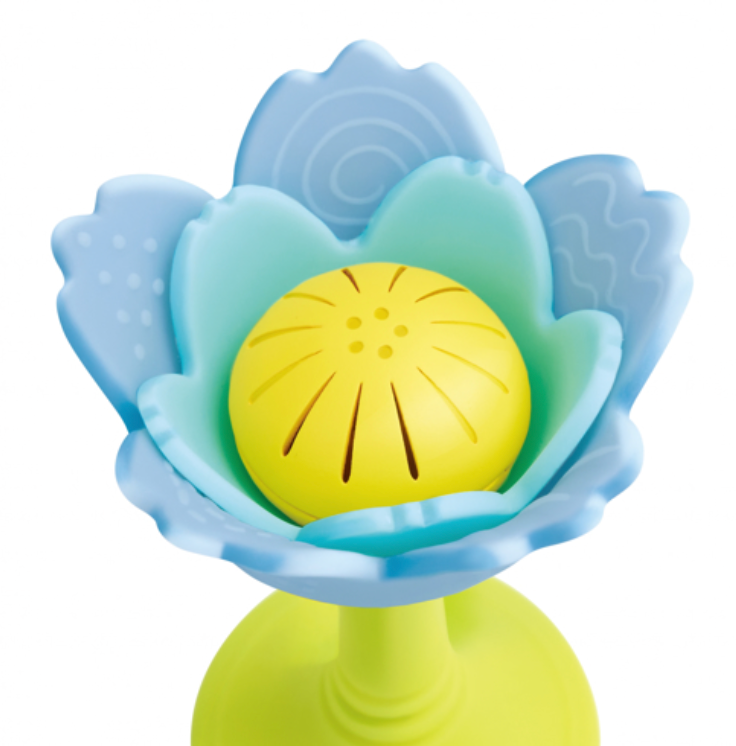 Rattle & Teether - Blue
