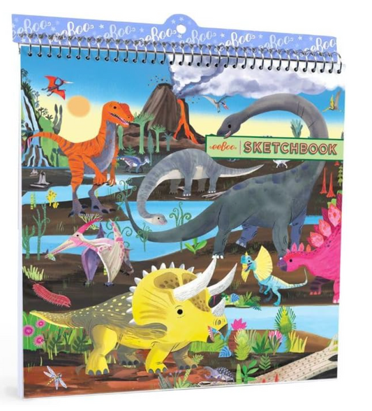 Dinosaur Square Sketchbook