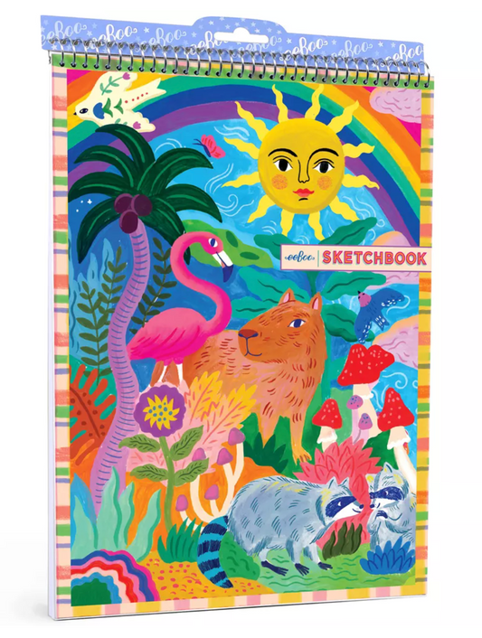 Capybara and Sun Sketchbook