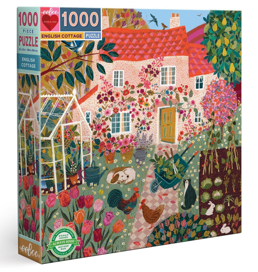 English Cottage 1000 pc. Puzzle