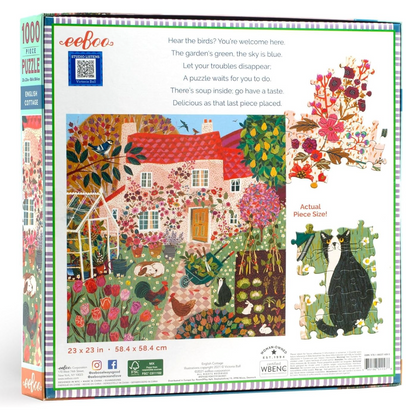 English Cottage 1000 pc. Puzzle