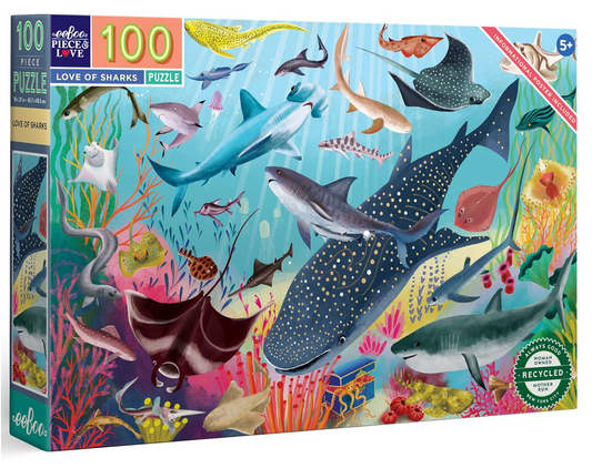 Love of Sharks 100 pc. Puzzle