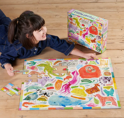Animal Voices 36 pc. Giant Puzzle
